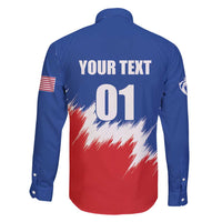 Custom USA Soccer Family Matching Off Shoulder Maxi Dress and Hawaiian Shirt Always Possible Todo Es Posible - Wonder Print Shop