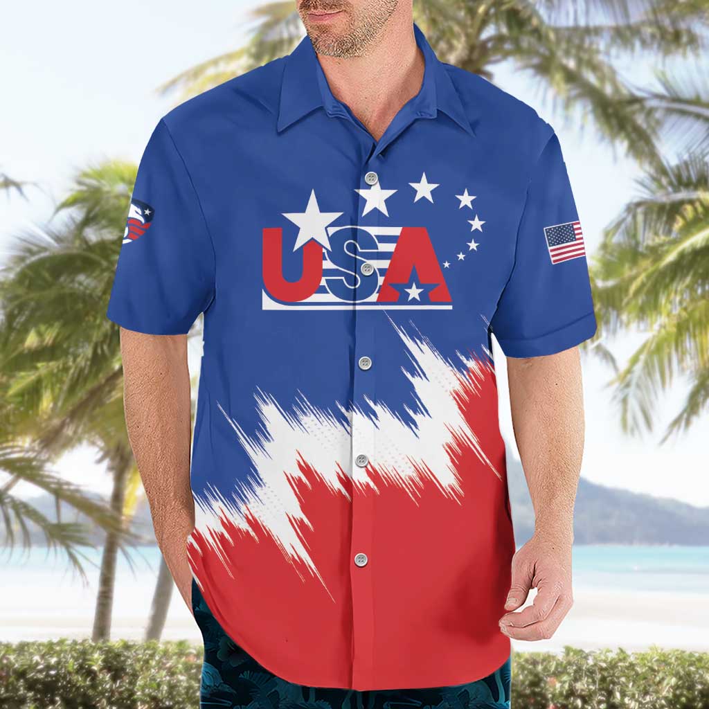 Custom USA Soccer Hawaiian Shirt Always Possible Todo Es Posible - Wonder Print Shop