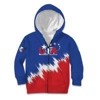 Custom USA Soccer Kid Hoodie Always Possible Todo Es Posible - Wonder Print Shop