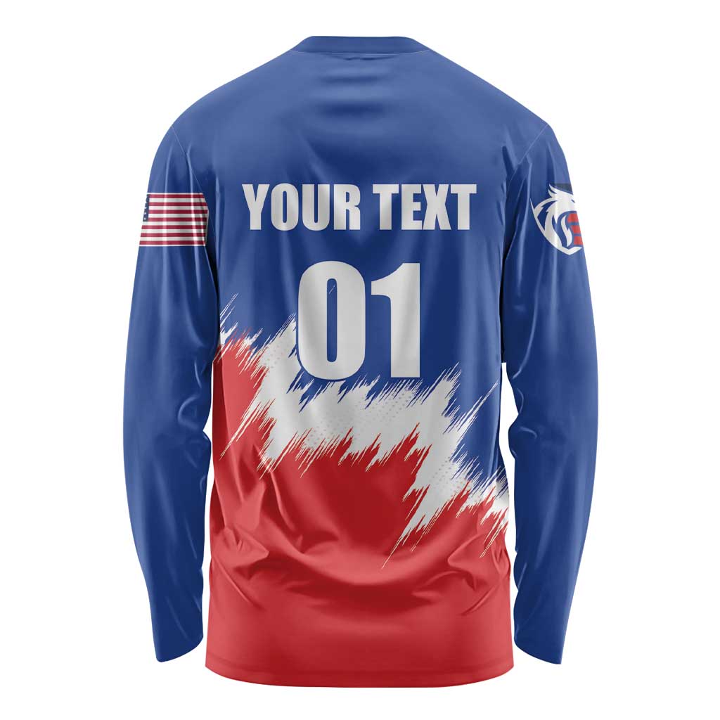 Custom USA Soccer Long Sleeve Shirt Always Possible Todo Es Posible - Wonder Print Shop