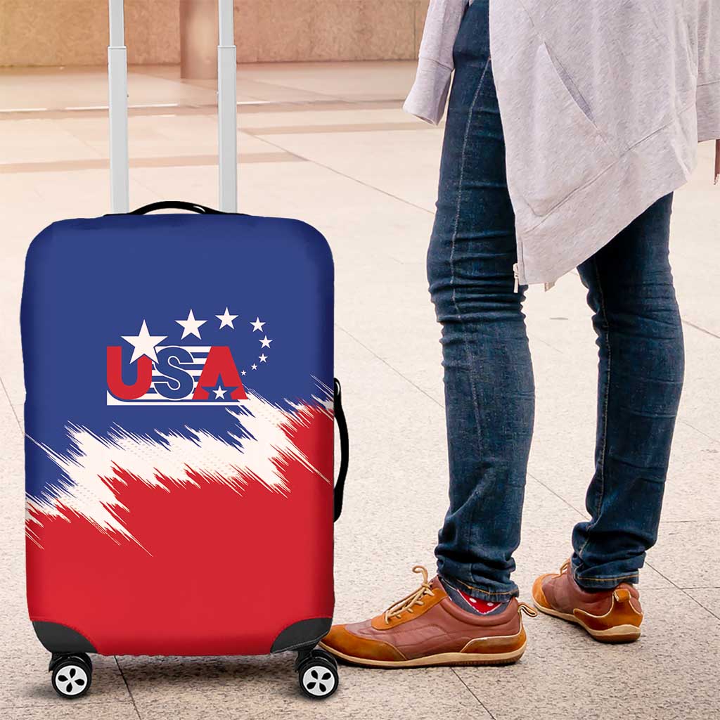 USA Soccer Luggage Cover Always Possible Todo Es Posible - Wonder Print Shop