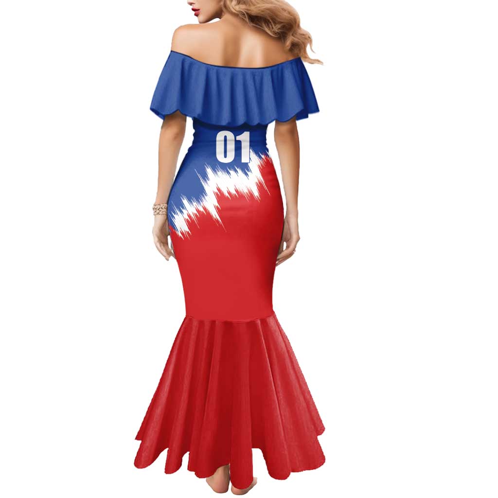 Custom USA Soccer Mermaid Dress Always Possible Todo Es Posible - Wonder Print Shop