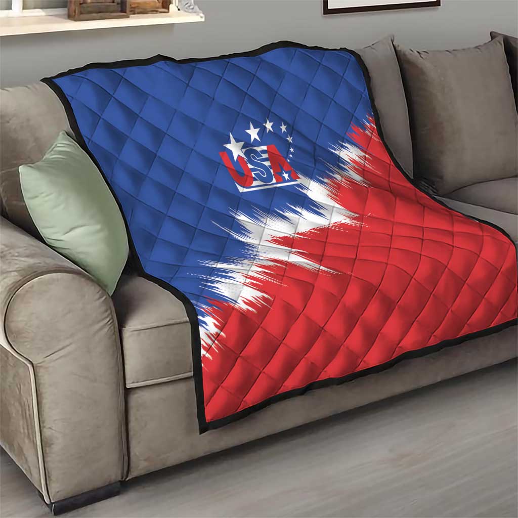 USA Soccer Quilt Always Possible Todo Es Posible - Wonder Print Shop