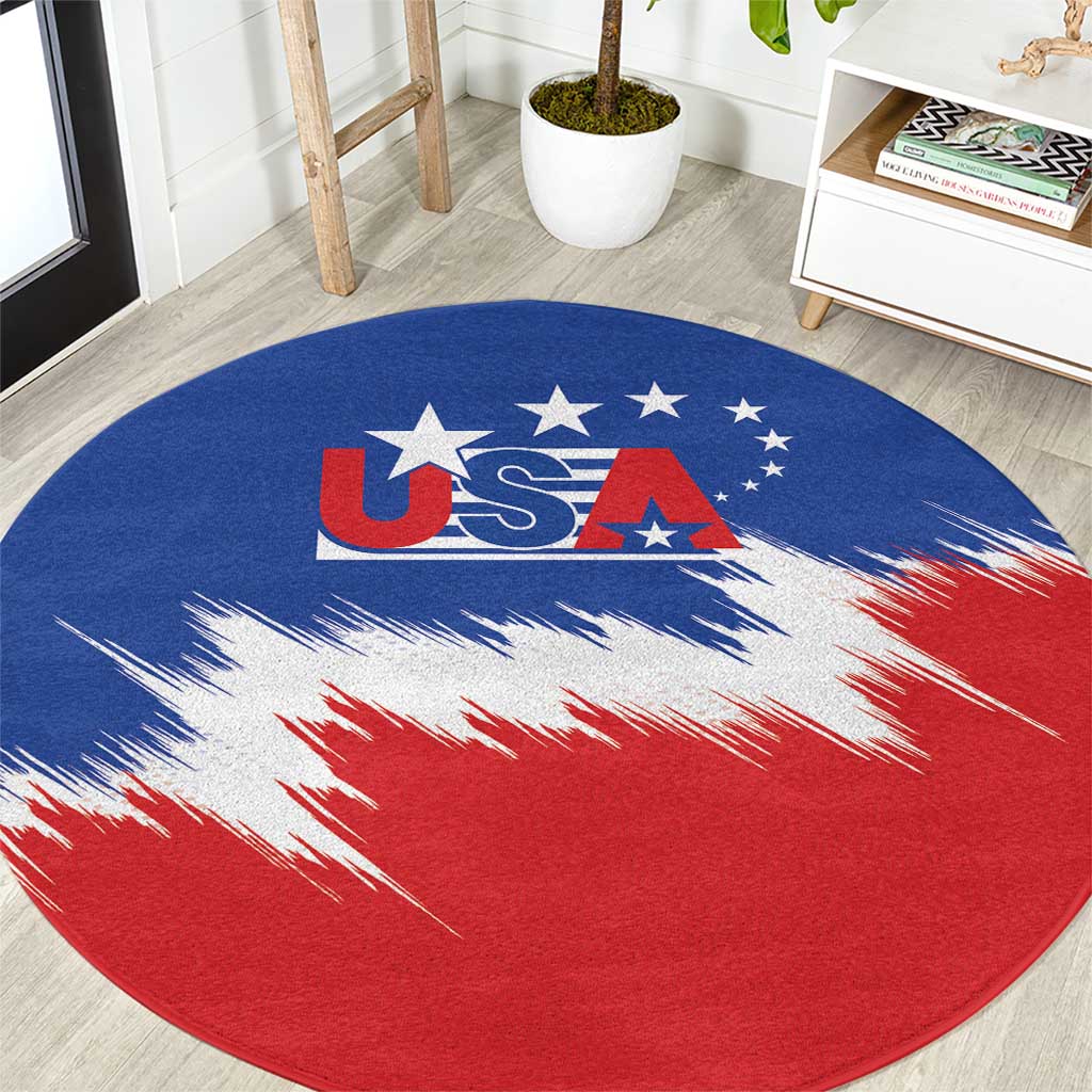USA Soccer Round Carpet Always Possible Todo Es Posible