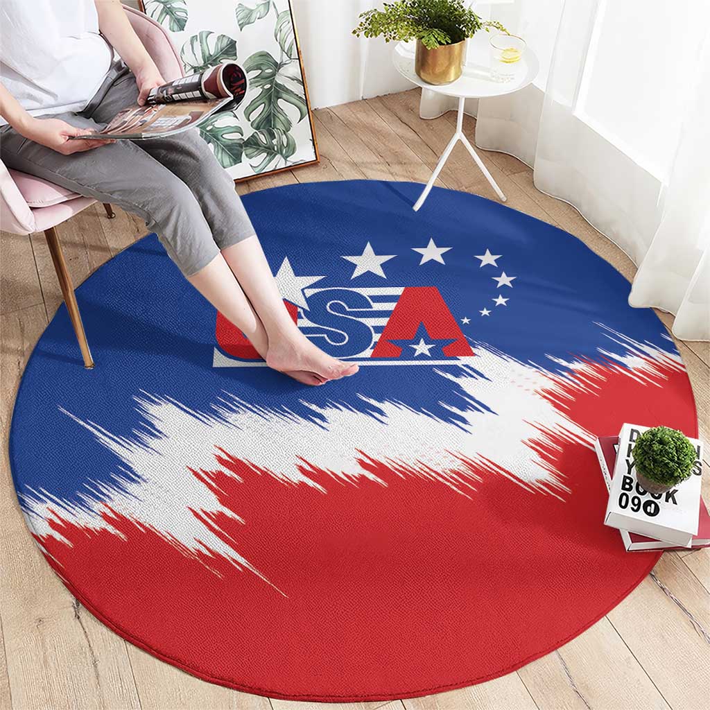 USA Soccer Round Carpet Always Possible Todo Es Posible