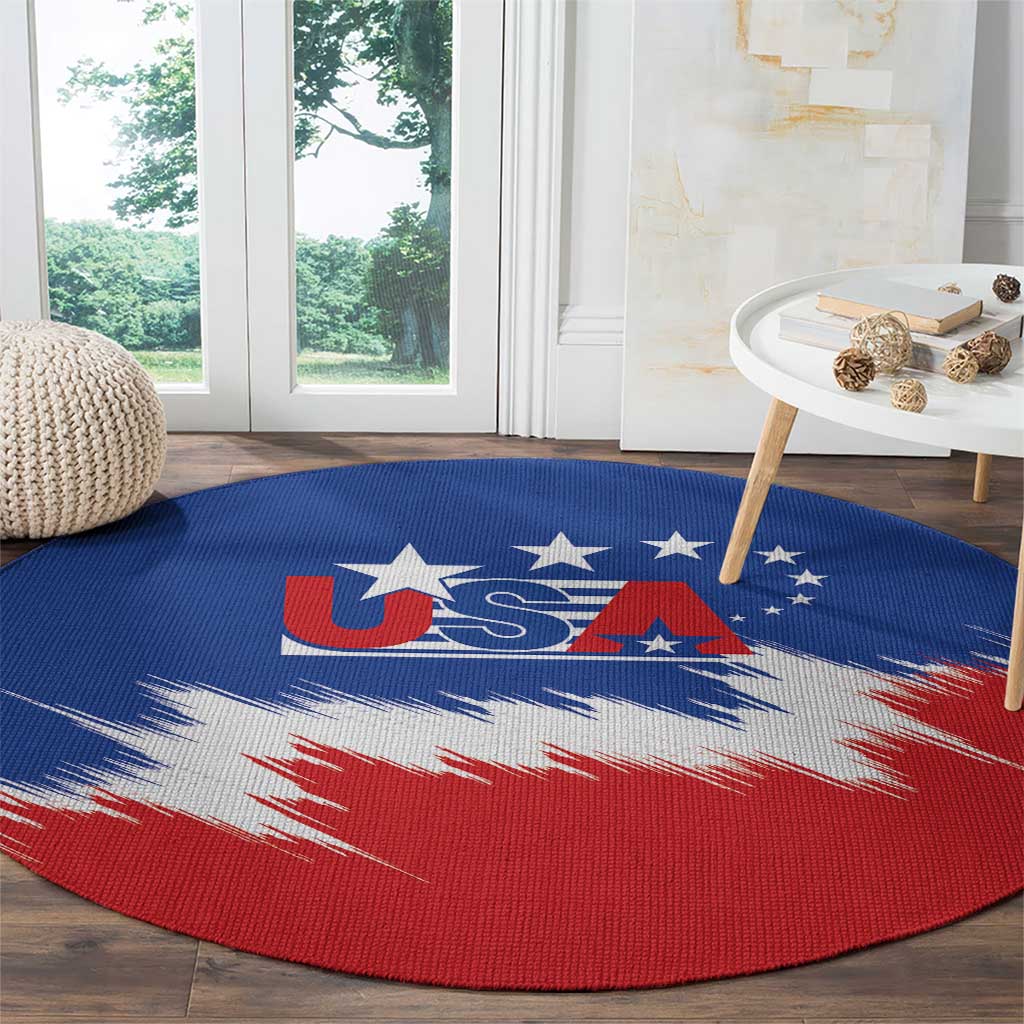 USA Soccer Round Carpet Always Possible Todo Es Posible