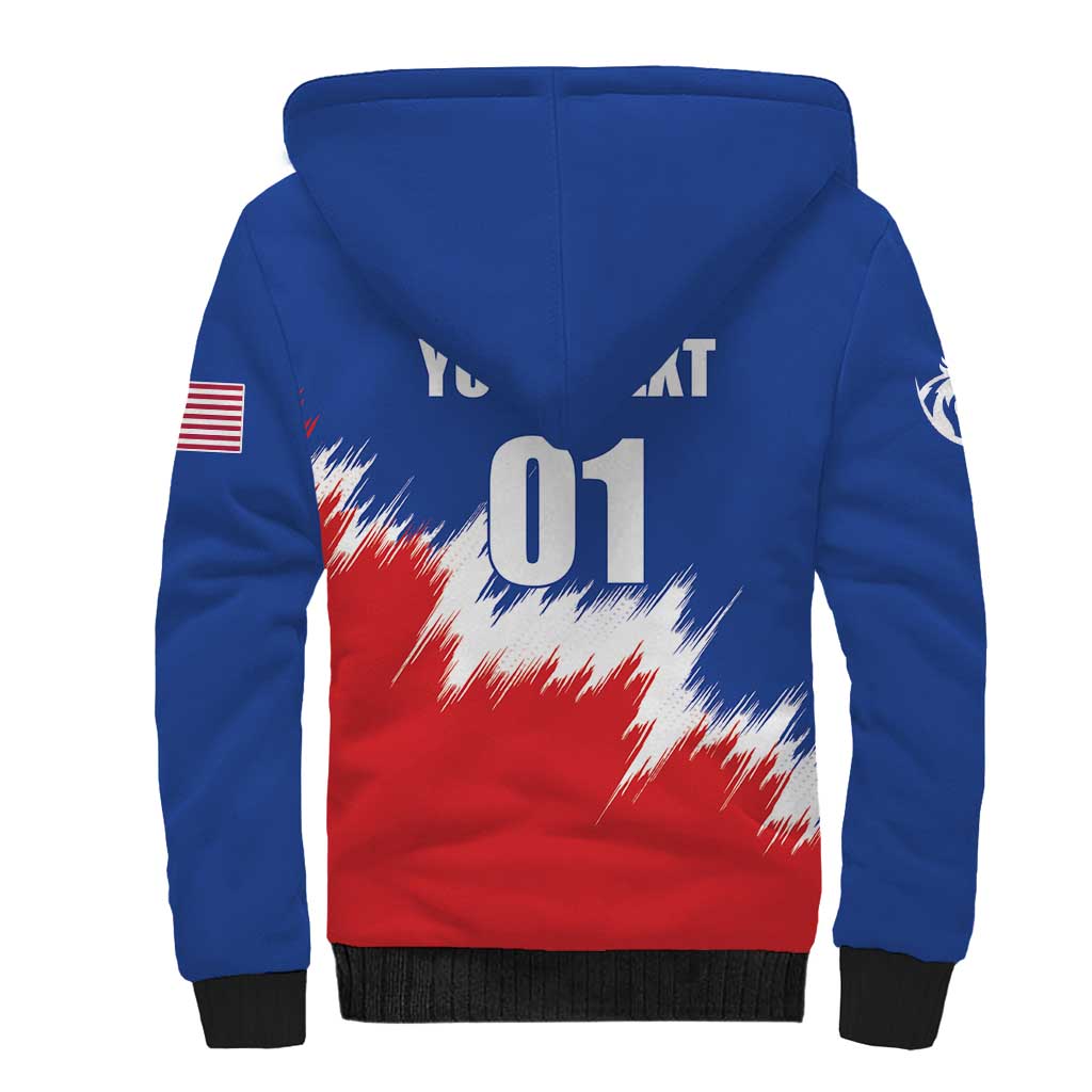 Custom USA Soccer Sherpa Hoodie Always Possible Todo Es Posible - Wonder Print Shop