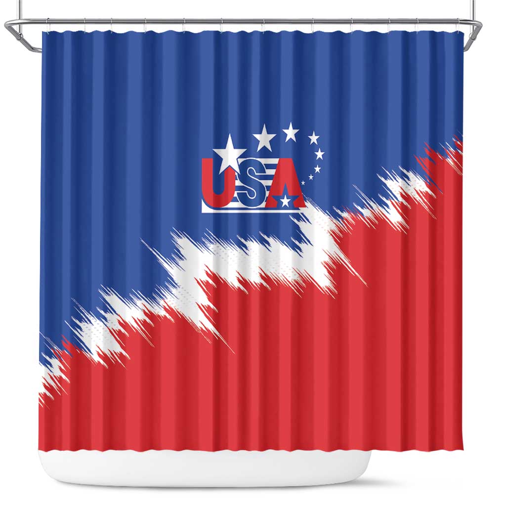 USA Soccer Shower Curtain Always Possible Todo Es Posible