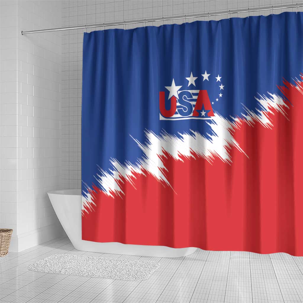 USA Soccer Shower Curtain Always Possible Todo Es Posible