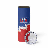 Custom USA Soccer Skinny Tumbler Always Possible Todo Es Posible - Wonder Print Shop