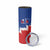 Custom USA Soccer Skinny Tumbler Always Possible Todo Es Posible - Wonder Print Shop