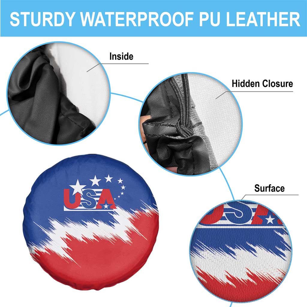 USA Soccer Spare Tire Cover Always Possible Todo Es Posible - Wonder Print Shop