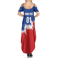 Custom USA Soccer Summer Maxi Dress Always Possible Todo Es Posible - Wonder Print Shop