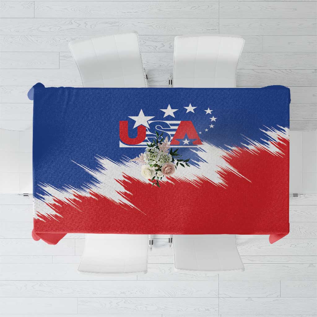 USA Soccer Tablecloth Always Possible Todo Es Posible - Wonder Print Shop