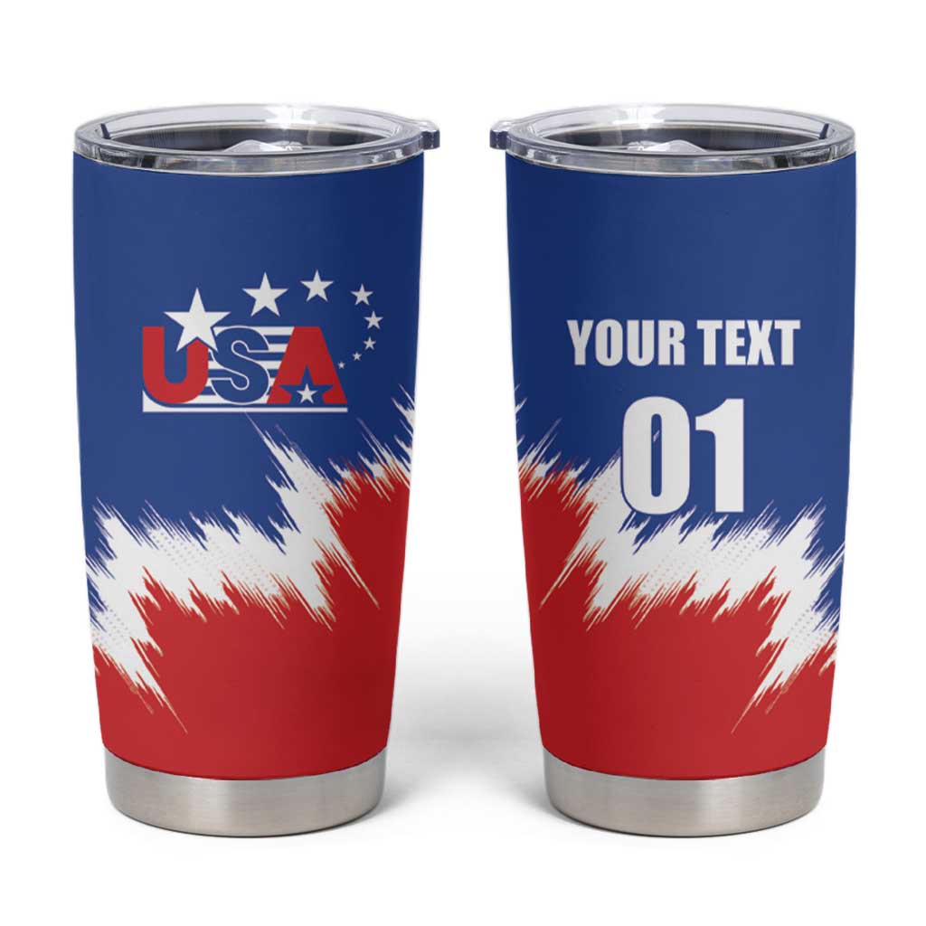 Custom USA Soccer Tumbler Cup Always Possible Todo Es Posible - Wonder Print Shop