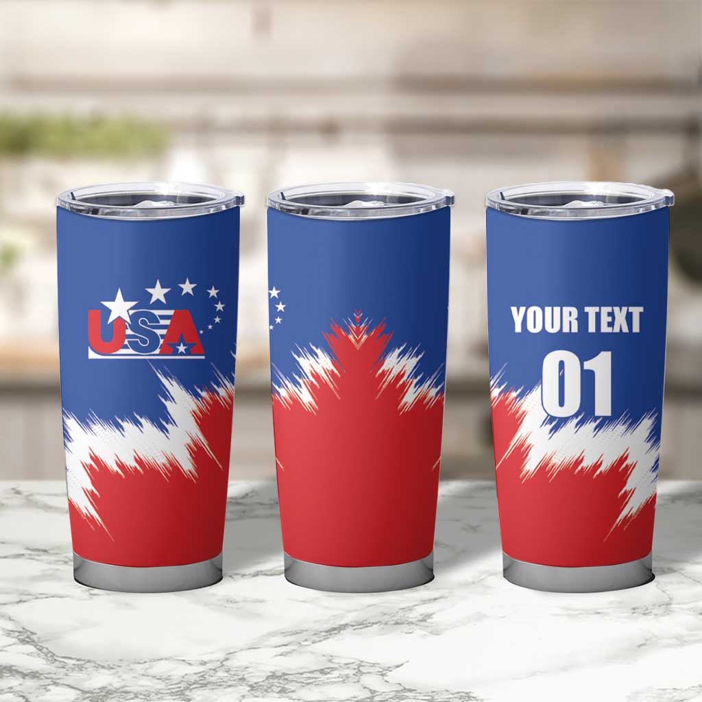 Custom USA Soccer Tumbler Cup Always Possible Todo Es Posible - Wonder Print Shop