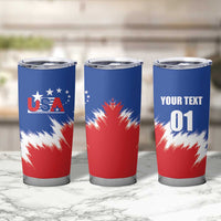 Custom USA Soccer Tumbler Cup Always Possible Todo Es Posible - Wonder Print Shop