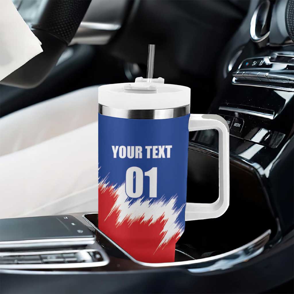 Custom USA Soccer Tumbler With Handle Always Possible Todo Es Posible - Wonder Print Shop
