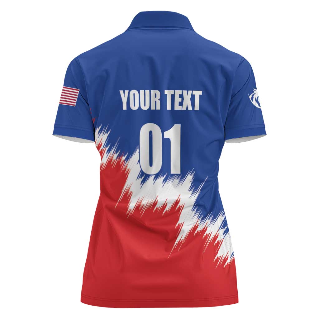 Custom USA Soccer Women Polo Shirt Always Possible Todo Es Posible - Wonder Print Shop
