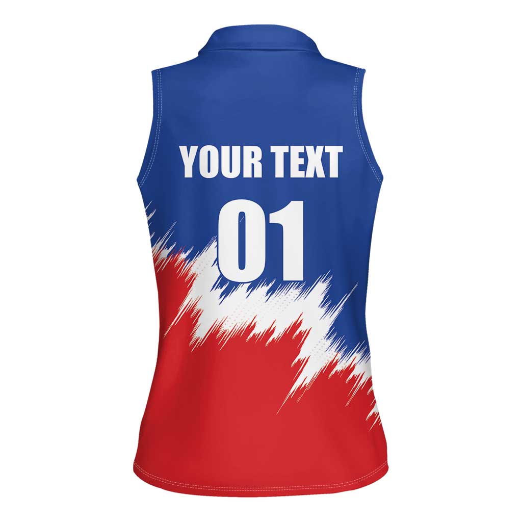 Custom USA Soccer Women Sleeveless Polo Shirt Always Possible Todo Es Posible - Wonder Print Shop