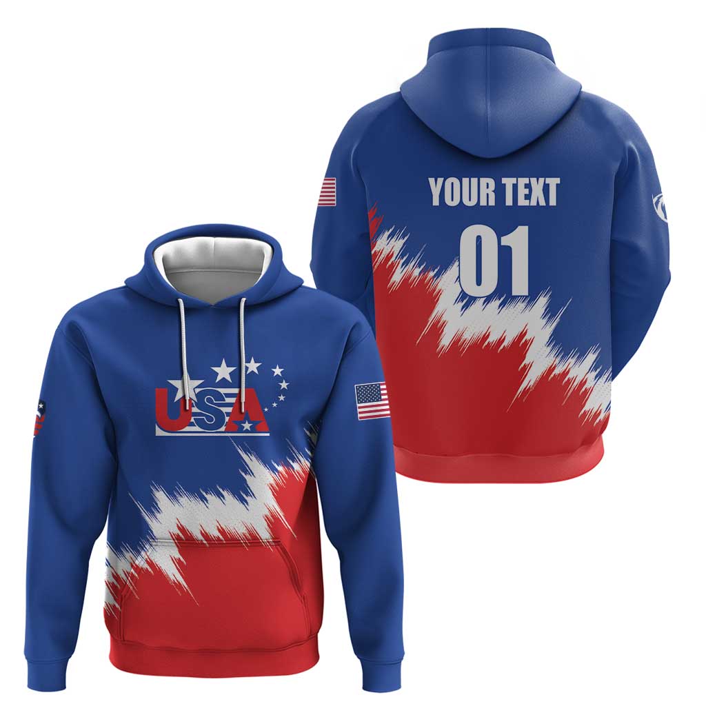 Custom USA Soccer Zip Hoodie Always Possible Todo Es Posible - Wonder Print Shop