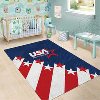 USA Soccer Area Rug Play To Win - Wonder Print Shop
