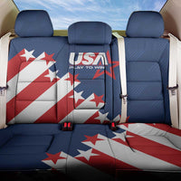 USA Soccer Back Car Seat Cover Play To Win - Wonder Print Shop