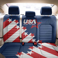 USA Soccer Back Car Seat Cover Play To Win - Wonder Print Shop