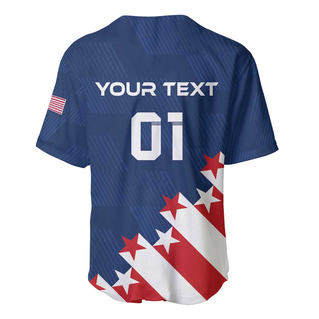 Custom USA Soccer Baseball Jersey Play To Win - Wonder Print Shop