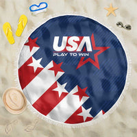 USA Soccer Beach Blanket Play To Win - Wonder Print Shop