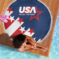 USA Soccer Beach Blanket Play To Win - Wonder Print Shop
