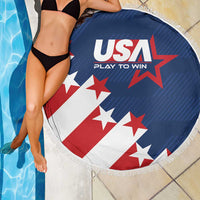 USA Soccer Beach Blanket Play To Win - Wonder Print Shop