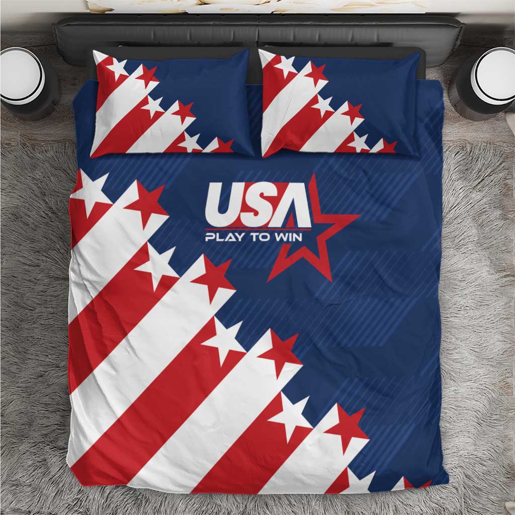 USA Soccer Bedding Set Play To Win - Wonder Print Shop