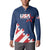 Custom USA Soccer Button Sweatshirt Play To Win - Wonder Print Shop