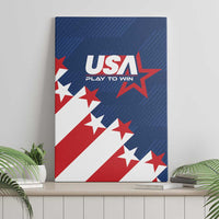 USA Soccer Canvas Wall Art Play To Win - Wonder Print Shop