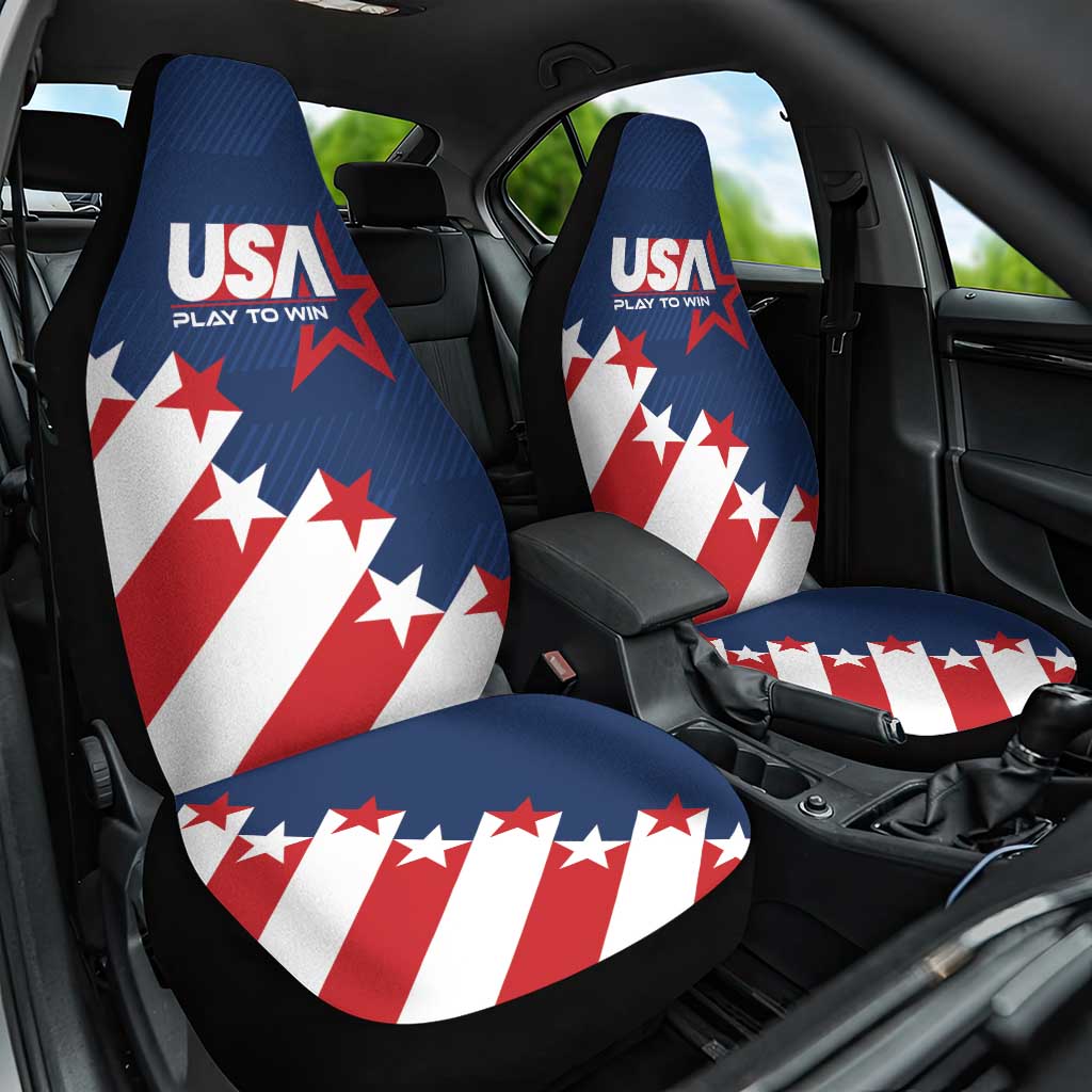 USA Soccer Car Seat Cover Play To Win - Wonder Print Shop