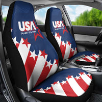 USA Soccer Car Seat Cover Play To Win - Wonder Print Shop