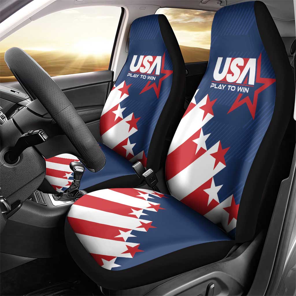 USA Soccer Car Seat Cover Play To Win - Wonder Print Shop