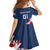 Custom USA Soccer Family Matching Long Sleeve Bodycon Dress and Hawaiian Shirt Play To Win - Wonder Print Shop