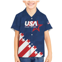 Custom USA Soccer Family Matching Mermaid Dress and Hawaiian Shirt Play To Win - Wonder Print Shop