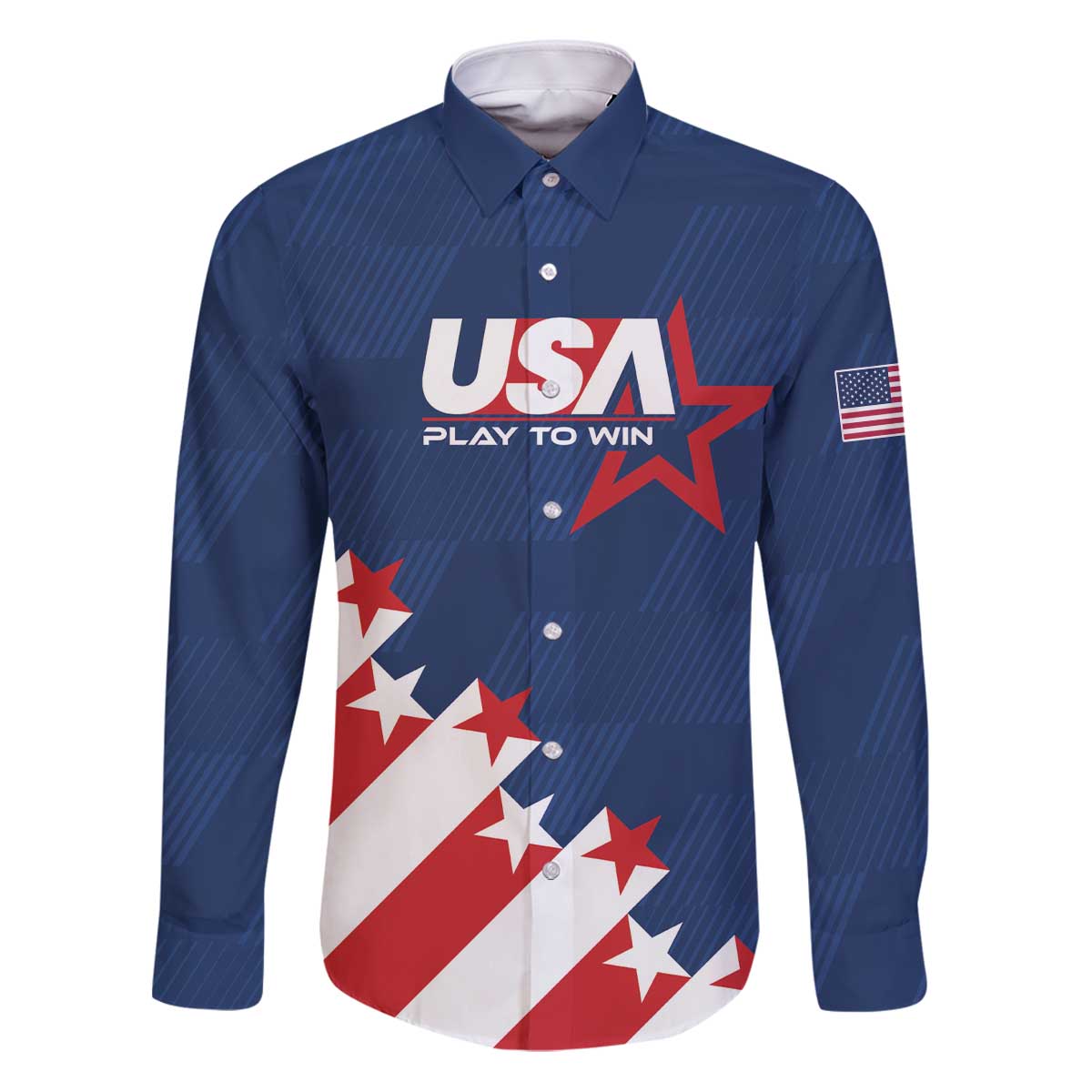Custom USA Soccer Family Matching Puletasi and Hawaiian Shirt Play To Win - Wonder Print Shop