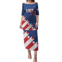 Custom USA Soccer Family Matching Puletasi and Hawaiian Shirt Play To Win - Wonder Print Shop