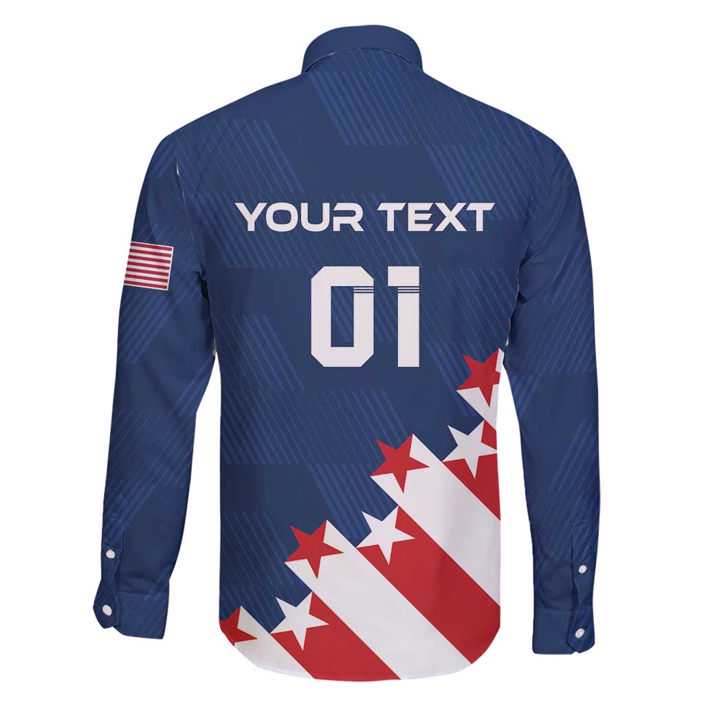 Custom USA Soccer Family Matching Short Sleeve Bodycon Dress and Hawaiian Shirt Play To Win - Wonder Print Shop