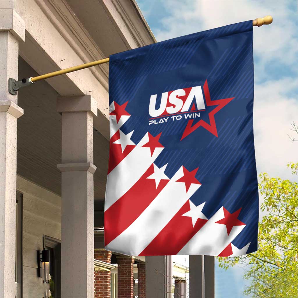 USA Soccer Garden Flag Play To Win - Wonder Print Shop