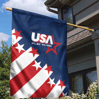 USA Soccer Garden Flag Play To Win - Wonder Print Shop