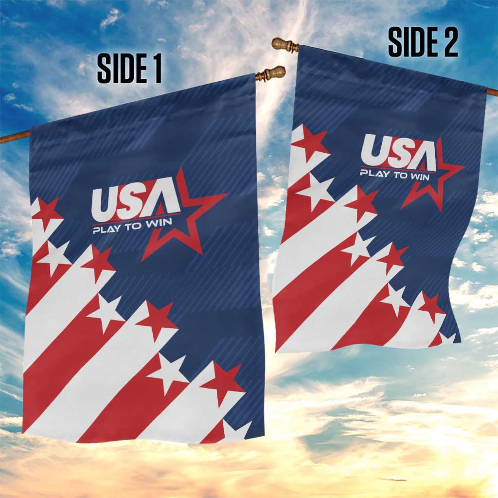 USA Soccer Garden Flag Play To Win - Wonder Print Shop