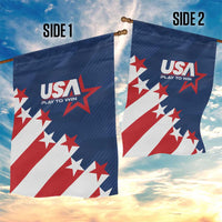 USA Soccer Garden Flag Play To Win - Wonder Print Shop