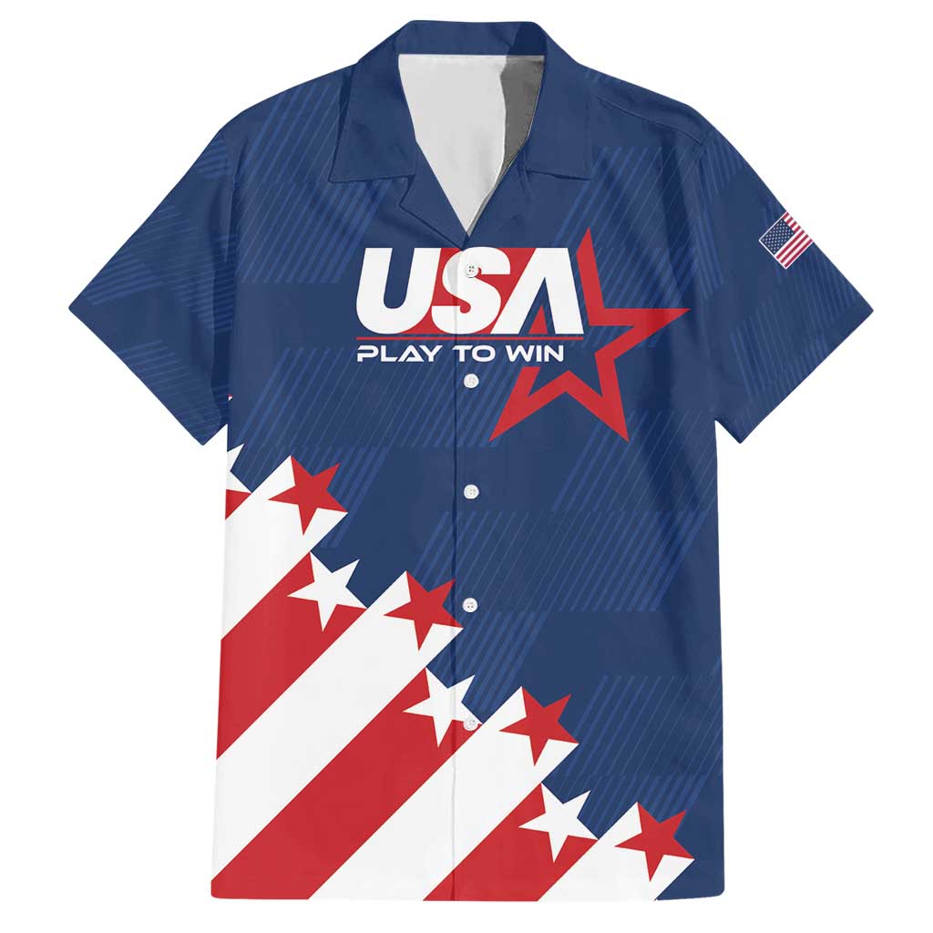Custom USA Soccer Hawaiian Shirt Play To Win - Wonder Print Shop