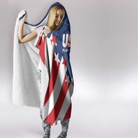 USA Soccer Hooded Blanket Play To Win