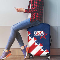 USA Soccer Luggage Cover Play To Win - Wonder Print Shop